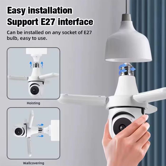 Caméra de sécurité intérieure intelligente